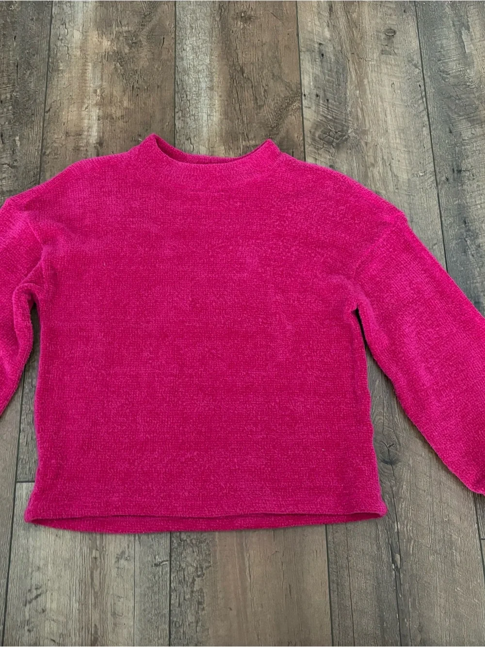 Old Navy Bright Fuchsia Knit Sweater